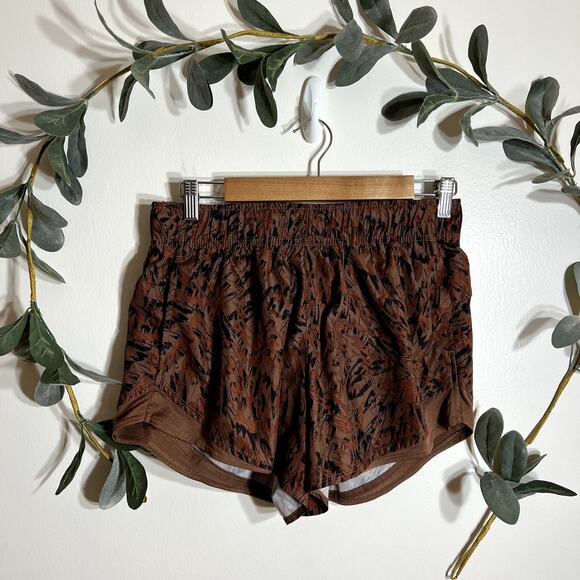 Athletic Works Brown Patterned Shorts - Picture 1 of 5